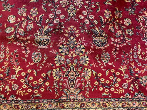 Persian Rug 3m13-2m02 with Red Decor