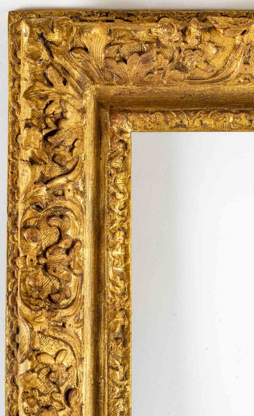 Gilded Carved Wood Frame, Louis XIV Period