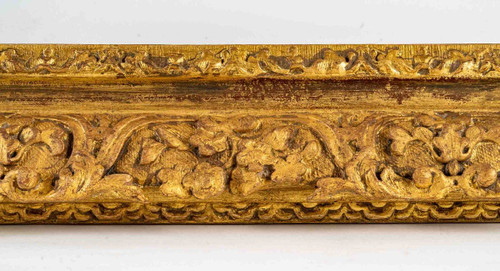 Gilded Carved Wood Frame, Louis XIV Period