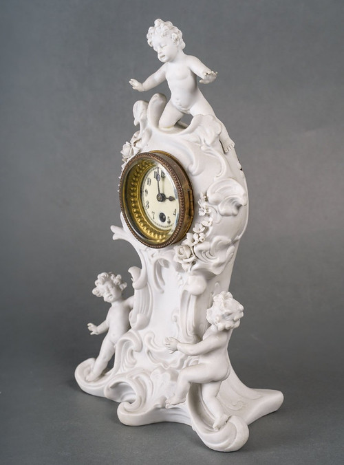 Cookie Sèvres Clock Late 19th Century