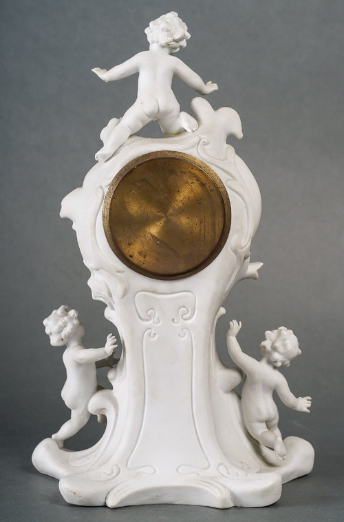 Cookie Sèvres Clock Late 19th Century