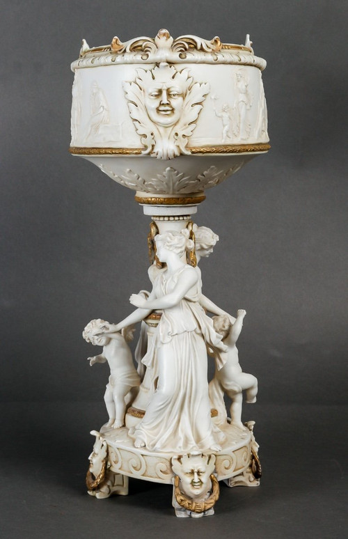 A Biscuit Centerpiece Late Nineteenth Century