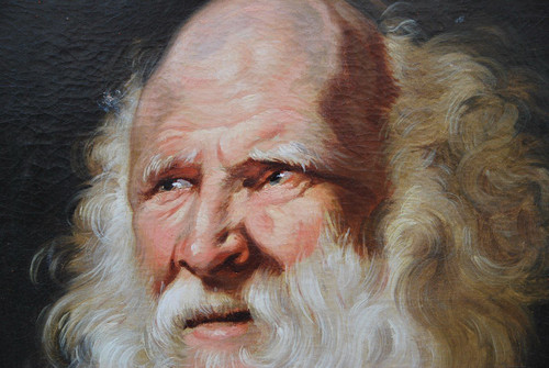 Head Of Old Man D After Jacob Jordaens