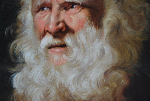 Head Of Old Man D After Jacob Jordaens