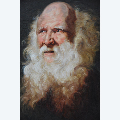 Head Of Old Man D After Jacob Jordaens