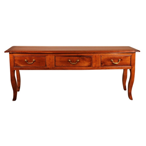 Louis XV Console In Cherry Double Face