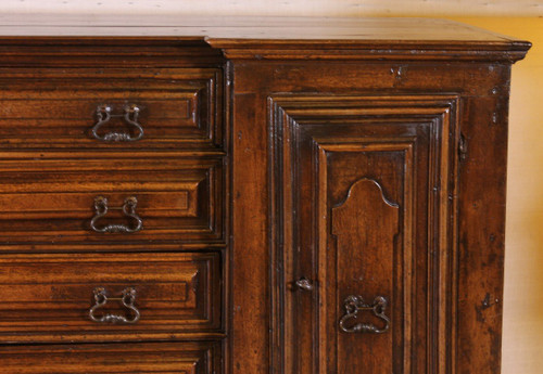 Italian Renaissance Sacristy Furniture In Walnut