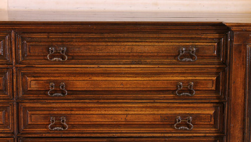 Italian Renaissance Sacristy Furniture In Walnut