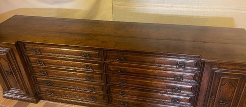 Italian Renaissance Sacristy Furniture In Walnut