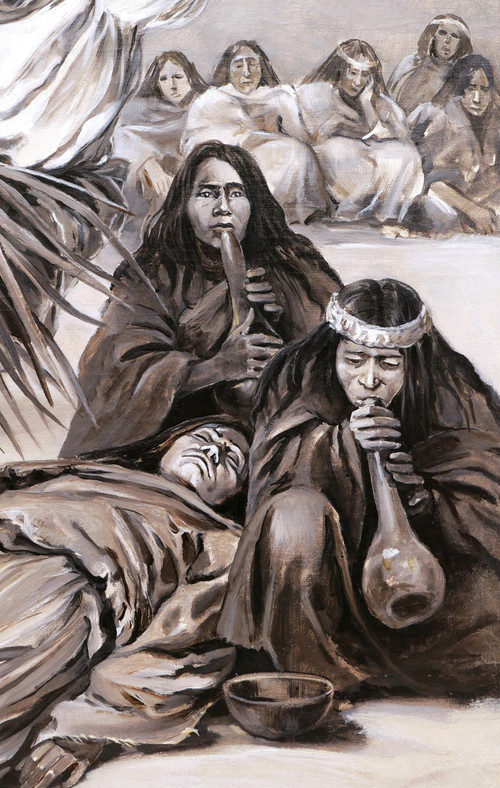 Attributed to Henri Théodore Malteste, Shamanic scene