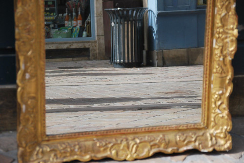 Gilded Wood Mirror Regency period 18th century