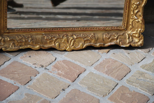 Gilded Wood Mirror Regency period 18th century