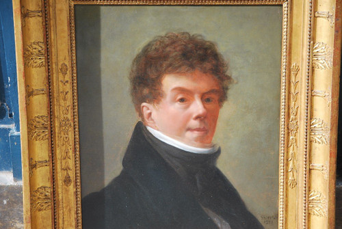 Early 19th Century Portrait of a Man Signed De Sicardi