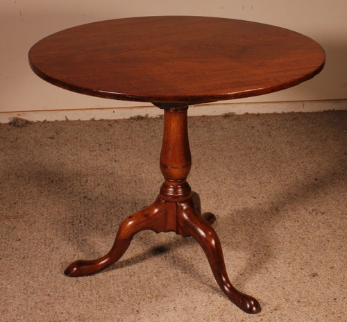 English pedestal table with mechanism Circa 1800