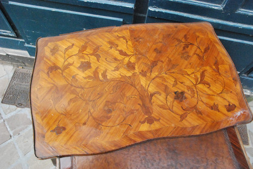 Louis XV Period Marquetry Living Room Table