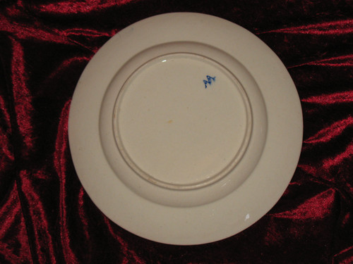 Tender Porcelain Plate from Arras or Tournai 18th century La Brindille design