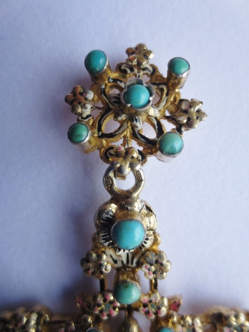 Vermeil cross, 19th century.