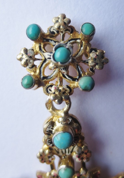 Vermeil cross, 19th century.