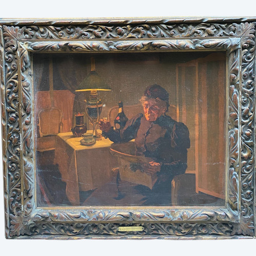 Philippe Herber Die gute Verdauung, 1901 - Internationale Ausstellung der Schönen Künste Monte Carlo