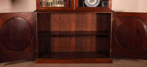 Hepplewhite Bookcase In Mahogany Circa 1775