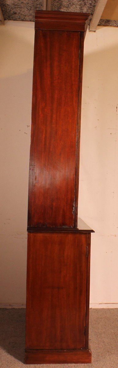 Hepplewhite Bookcase In Mahogany Circa 1775