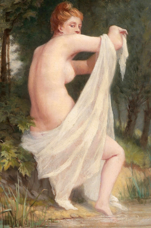 Attribué à Auguste ARMAND, dit ARMAND-AUGUSTE, Baigneuse