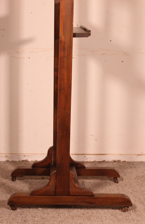 Painter's Easel Equipped With A Rack, 19th Century