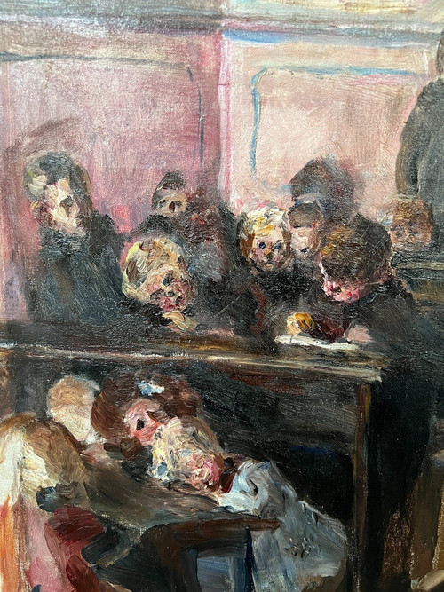 Rose Manusson (19th-20th Century) - The Children's Class, Circa 1900