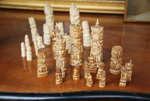 Bone Chess Sets, Asia Work