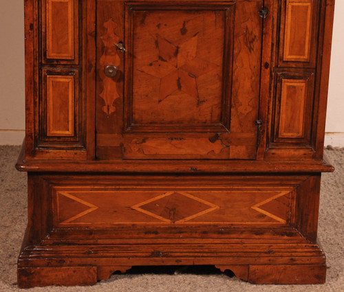 An Italian Walnut Oratory 17th Century