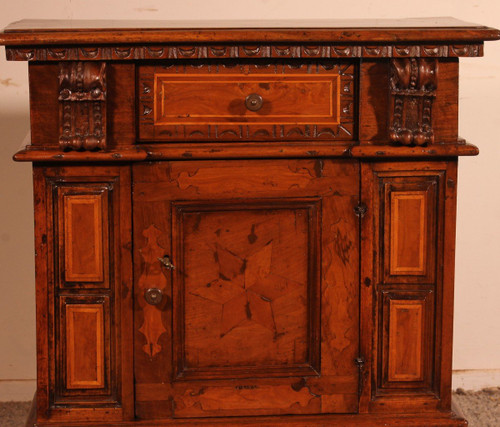 An Italian Walnut Oratory 17th Century