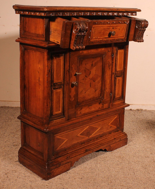 An Italian Walnut Oratory 17th Century