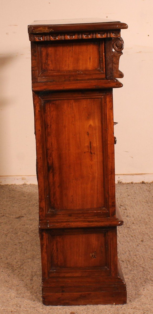 An Italian Walnut Oratory 17th Century