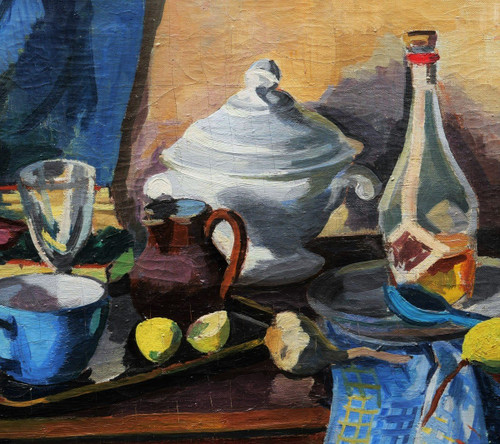 Roger WORMS, Still life on a table