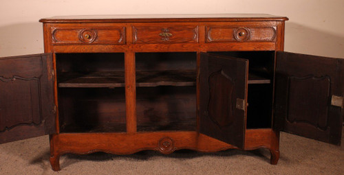 Sideboard 3 Türen Louis XV – 18. Jahrhundert