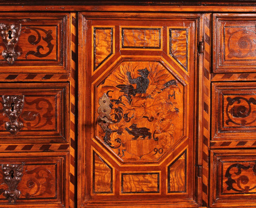 Black Forest Cabinet Dated 1590