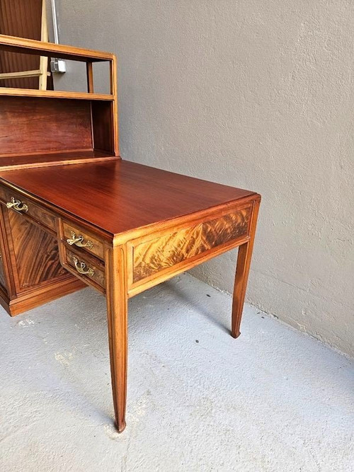 Louis Majorelle Art Nouveau Cardboard Desk "Aux Algues"