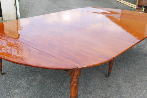 Rare And Important Mahogany Table From Cuba Directoire Period Late 18th Century