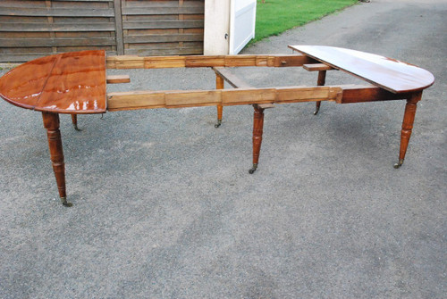 Rare And Important Mahogany Table From Cuba Directoire Period Late 18th Century