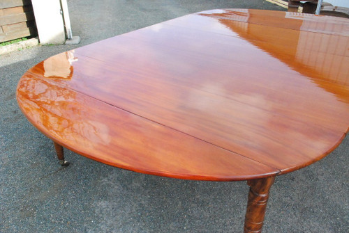 Rare And Important Mahogany Table From Cuba Directoire Period Late 18th Century