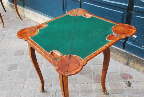 Table à Jeux époque Louis XV XVIIIe siècle