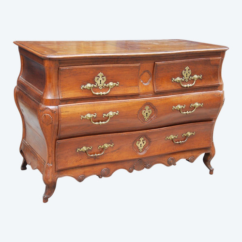 Bordelaise Commode In Walnut Eighteenth Century