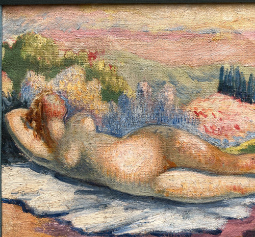 Early 20th Century French School - Cubist Nude