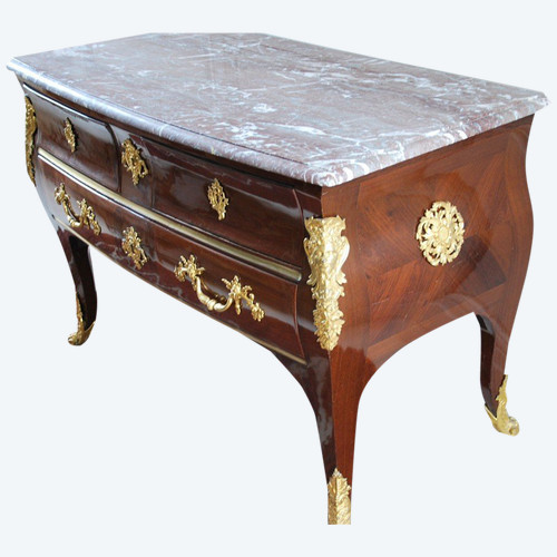 Sauteuse Commode In La Regence XVIII Attributed To Doirat