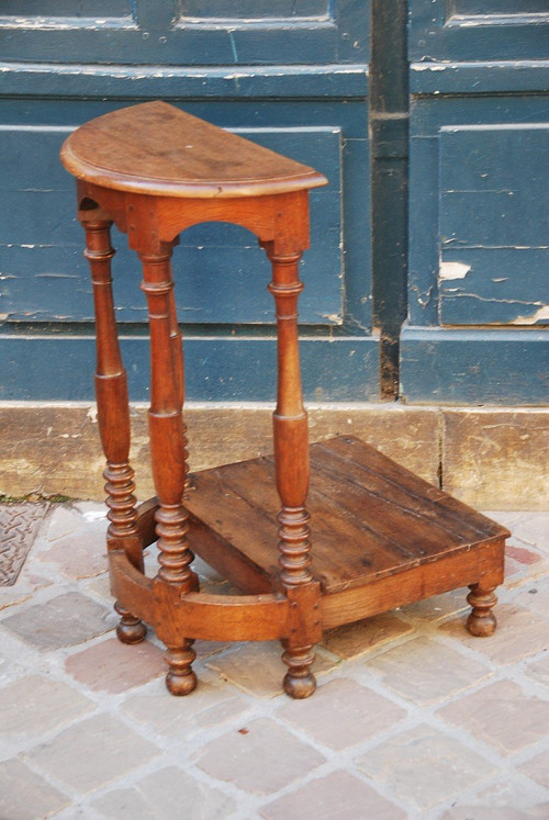 18th Century Oak Cantor Stool