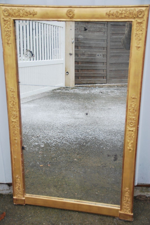 19th Century Restoration Period Fireplace Mirror