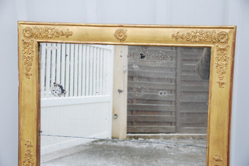 19th Century Restoration Period Fireplace Mirror