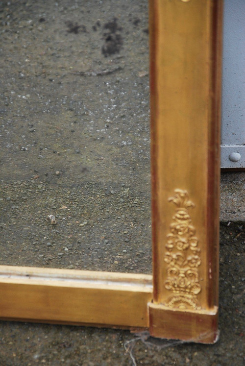 19th Century Restoration Period Fireplace Mirror