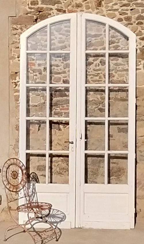 Two Old Orangery Windows