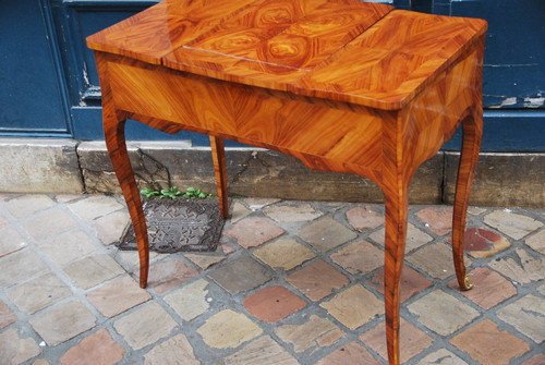 Veneer Dressing Table Louis XV Eighteenth Century